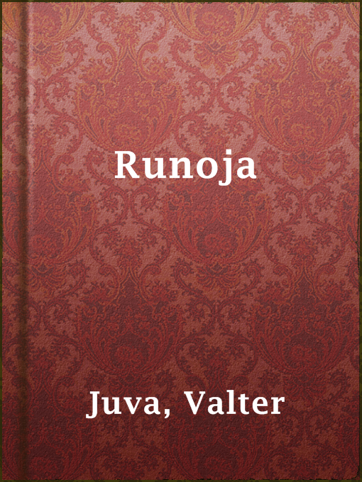 Cover image for Runoja